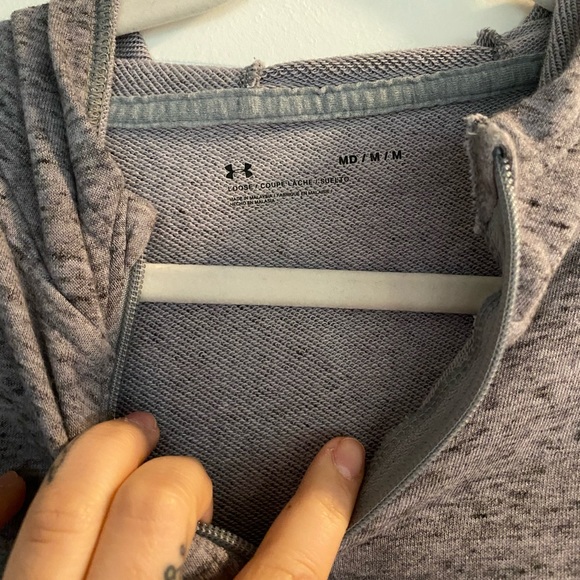 Under Armour Medium Crop Sweatshirt - Picture 4 of 4